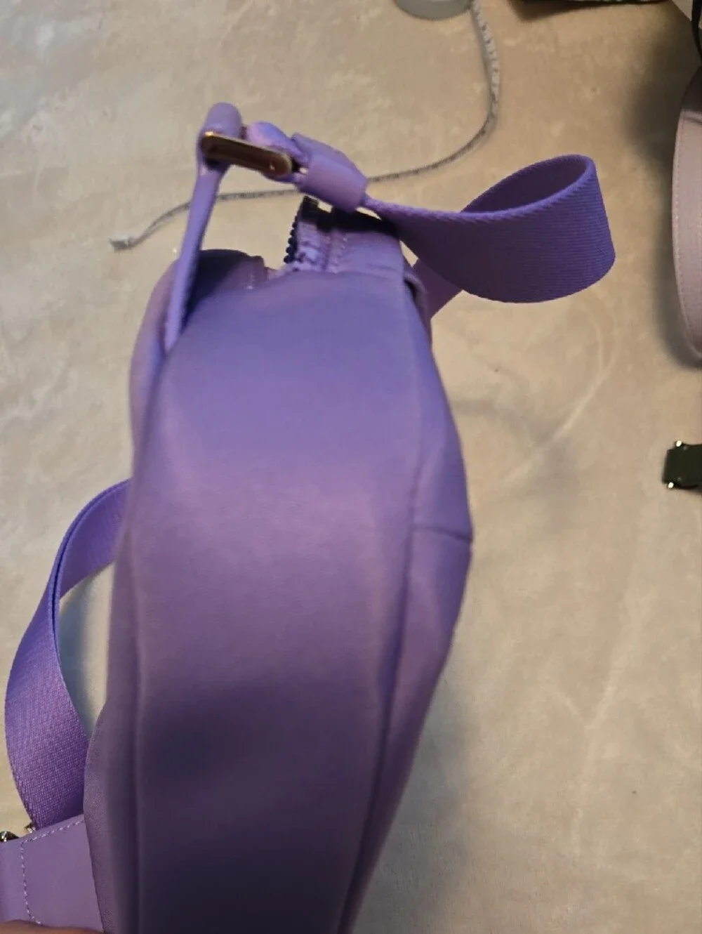 kate spade Lavender Nylon Crossbody Belt Bag